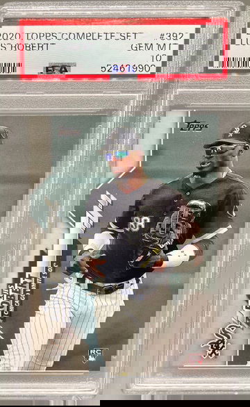 2020 Topps Complete Set Luis Robert PSA 10