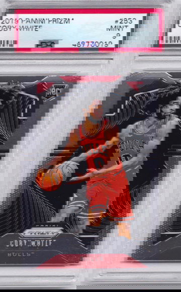 Coby White 2019 Prizm PSA 9 