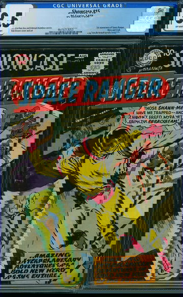 SHOWCASE #15, CGC 3.5 VG-