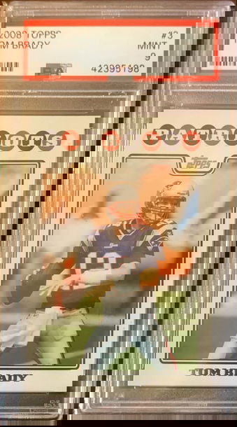 2008 Topps Tom Brady  PSA 9 