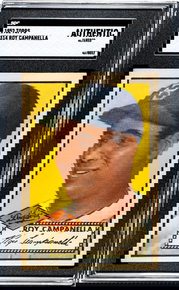 1952 Topps Roy Campanella #314 SGC A