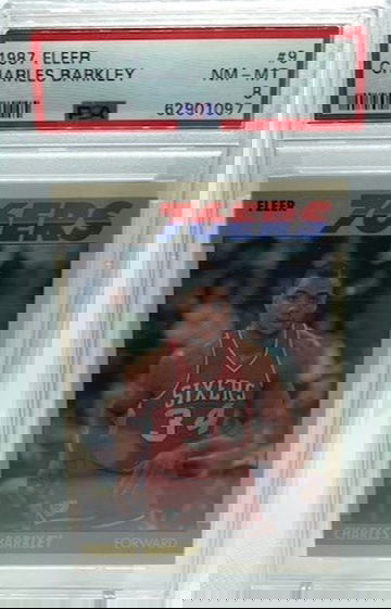 1987 Charles Barkley Fleer #9 PSA 8