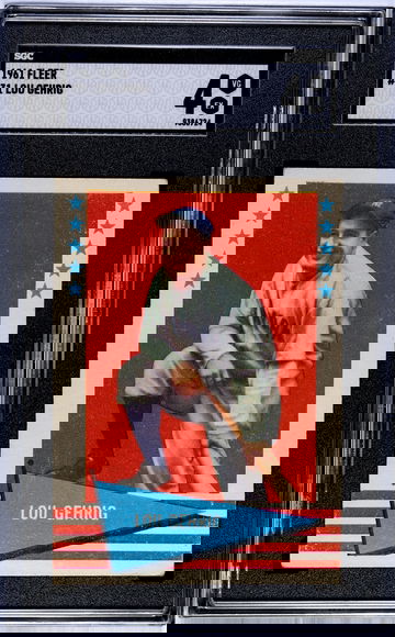 1961 Fleer #31 Lou Gehrig SGC 4