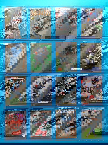 76ct. NFL RB Legends Barry Sanders, Emmitt Smith, Eddie George, Dorsey Levens, & Jerome Bettis