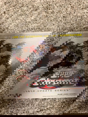 2020 Topps Chrome Update Mega Box