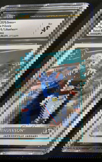 2020 Donruss Optic CJ Henderson Rated Rookie 