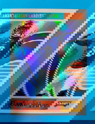 2018 Playoff Lamar Jackson RC