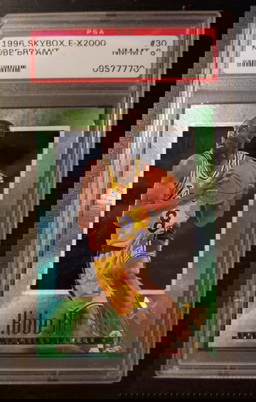 Kobe Bryant 1996 E-X 2000 RC PSA 8