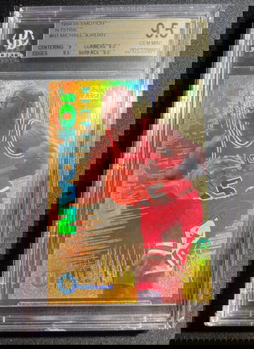 BGS 9.5 1994-95 MICHAEL JORDAN N-TENSE Gem Mint