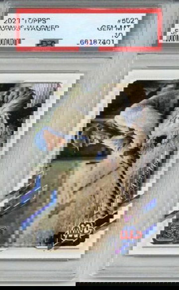 2021 TOPPS #502 HONUS WAGNER CARD PITTSBURGH PIRATES PSA 10 SP LOW POP RARE