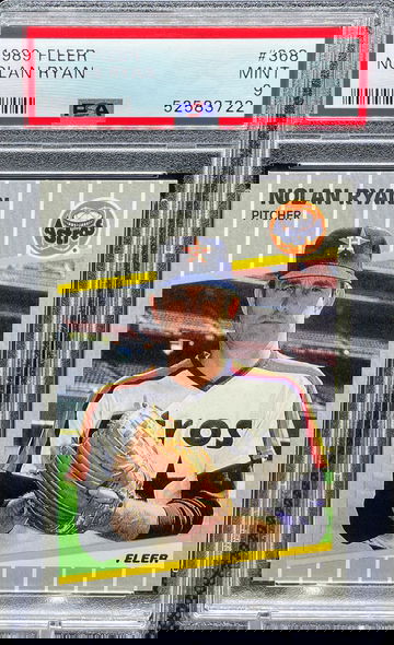 1989 Fleer #368 Nolan Ryan PSA 9