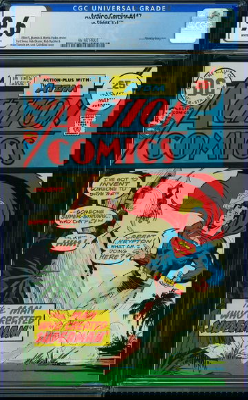 ACTION COMICS #447, CGC 9.6 NM+