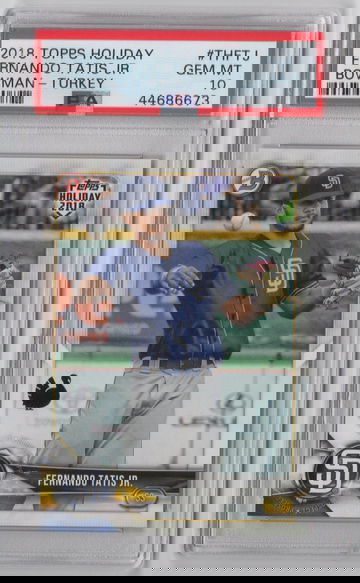 2018 Topps  Fernando Tatis Jr. 27/35 PSA 10