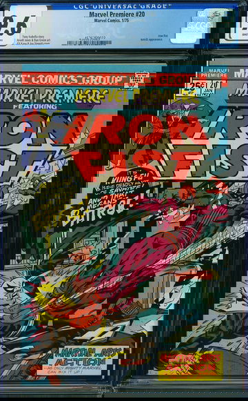 MARVEL PREMIERE #20, CGC 9.6 NM+