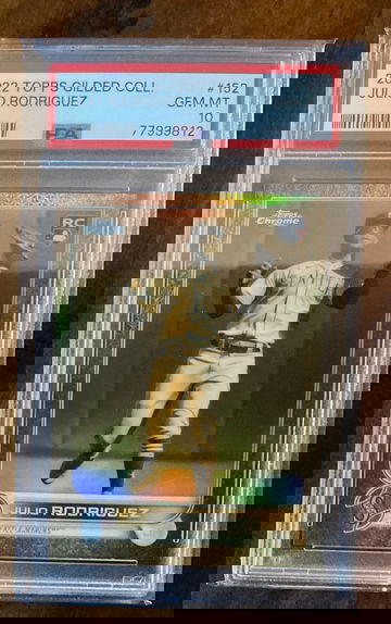 2022 Topps Gilded Julio Rodriguez #152 RC PSA10