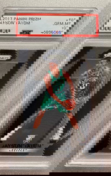 JAYSON TATUM 2017 PANINI PRIZM ROOKIE PSA 10 GEM MINT 