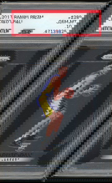 2017 Panini Prizm Lonzo Ball PSA 10