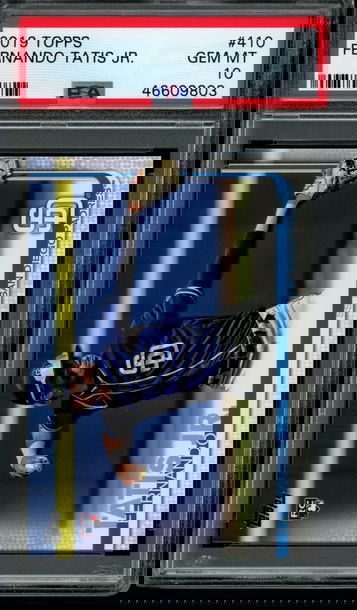 2019 Topps #410 Fernando Tatis Jr. Series 2 PSA 10 GEM MINT 