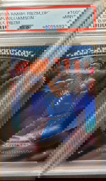 Zion PSA 9 Purple Prizm DP