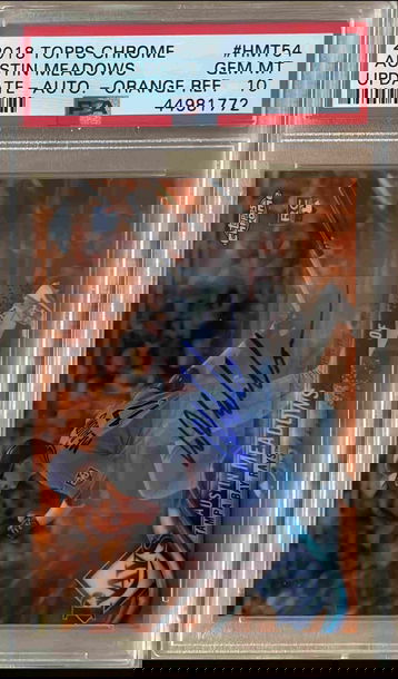 Austin Meadows PSA 10 2018 Update auto /25 rc