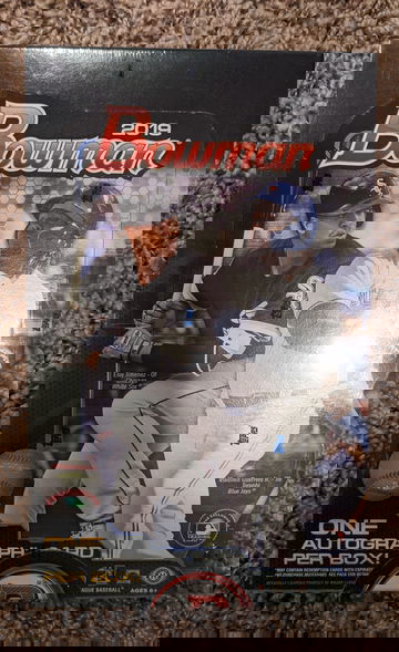 2019 Bowman Sealed Hobby Box