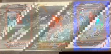Mike Mussina 2023 Prizm Blue Cracked Ice 1992 Upper Deck & 23' Prizm