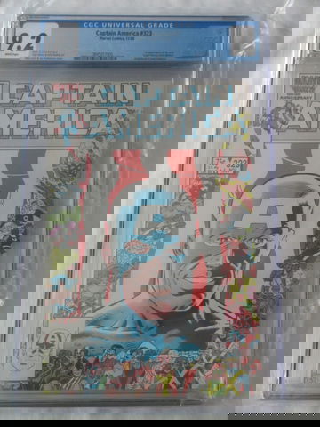 Captain America 323 CGC 9.2 1st John Walker and Battlestar. Falcon and the Winter Soldier!