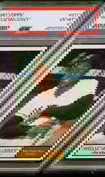 1961 Topps Willie McCovey #517 PSA 6 [BL-1.39]