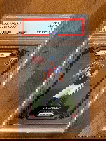 2023 Panini Prizm #339 CJ Stroud RC PSA 9 Mint