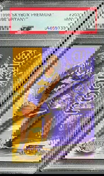 1996 SkyBox Premium Kobe Bryant #203 PSA 9 MINT Los Angeles Lakers HOF