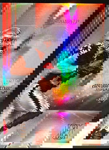 2024 Topps Signature Class Chrome Rookie Class RED /25 SSP  Dylan Laube Raiders