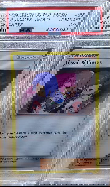 2019 Pokemon Hidden Fates Jessie & James-Holo 58 PSA 10 Gem-Mint