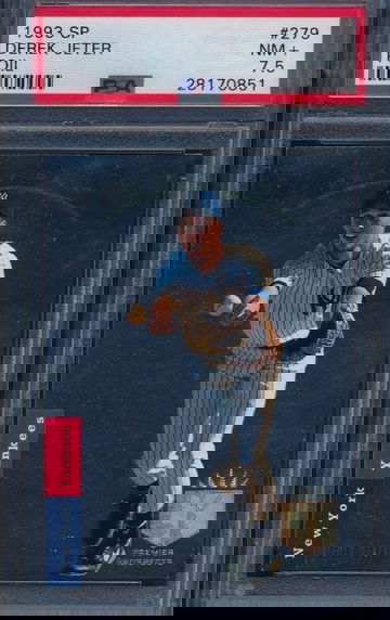 Derek Jeter 1993 SP Foil RC PSA 7.5