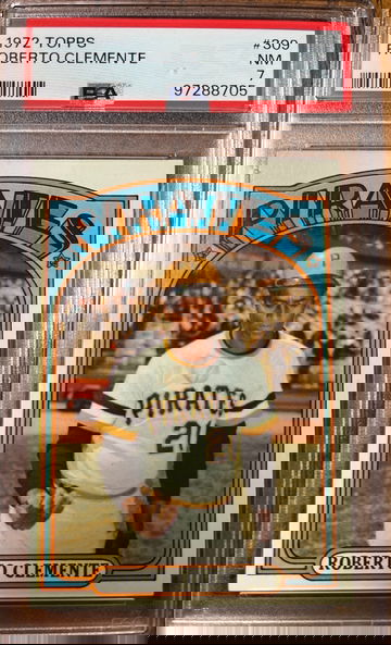 1972 Topps Roberto Clemente #309 PSA 7 NM