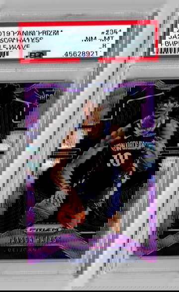 2019  Prizm Purple Wave Jaxson Hayes PSA 8