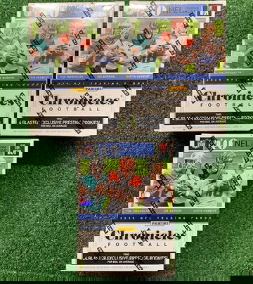 2021 Panini Chronicles NFL Blaster Box Lot (3)