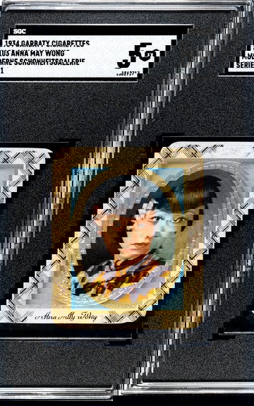 1934 Garbaty Cigarettes Moderne Schonheitsgalerie Anna May Wong