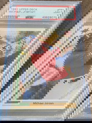 1991 Upper Deck Michael Jordan PSA 9