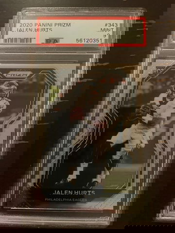 Jalen Hurts Prizm Rookie psa 9 Mint