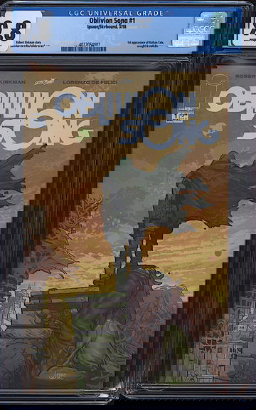 Oblivion Song #1 CGC 9.8 WHITE Image 2018 Robert Kirkman Lorenzo De Felici