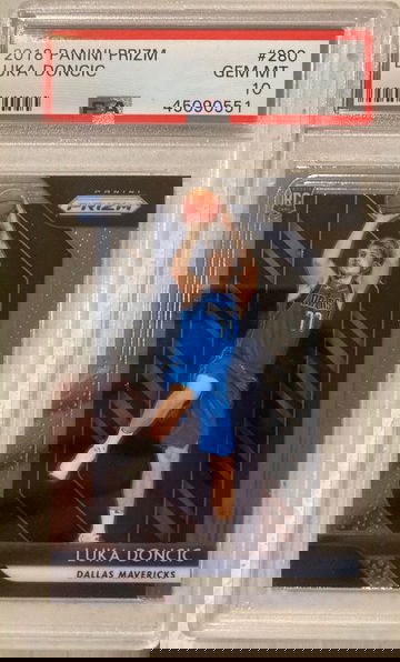 2018 Panini Prizm Luka Doncic RC PSA 10 #280