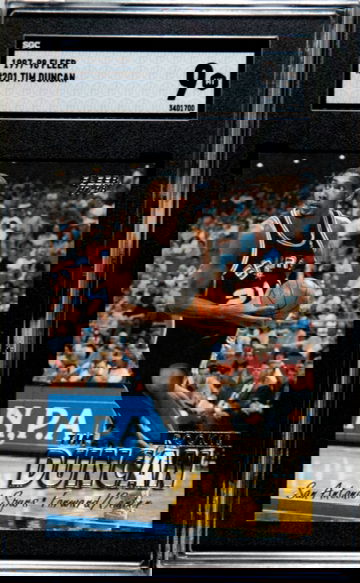 1997-98 Tim Duncan Rookie Card