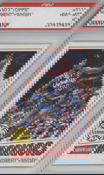 Robert Parrish 1977 Topps PSA 8