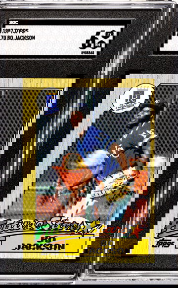 1987 Topps Bo Jackson SGC 6