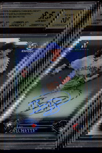 2016 Bowman Chrome Draft Bo Bichette Auto BGS 9.5