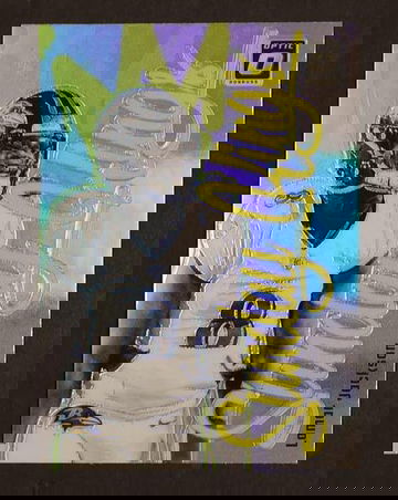 2021 Panini Donruss Optic 28 Lamar Jackson Sunday Kings Baltimore Ravens