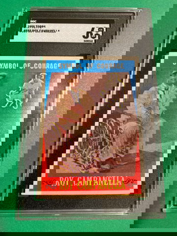 1959 Topps #550 Roy Campanella Symbol of Courage SGC 6 just graded well Centerd.