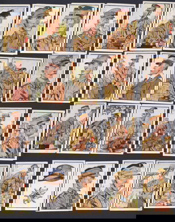 1933 Sturm German uniforms of party organizations - RARITY- 44 cards