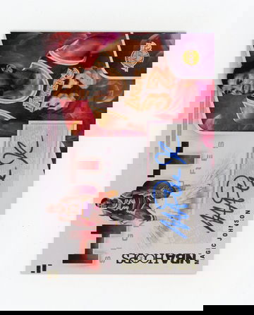 MAGIC JOHNSON 2020-21 Panini Hoops Hot Signatures Auto