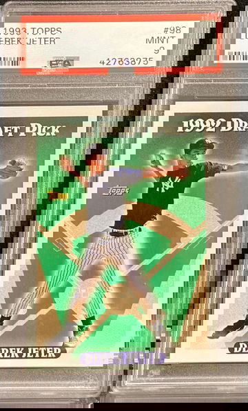 1993 Topps #98 Derek Jeter PSA 9